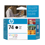 Cartucho de Tinta Orignal 74, 4.5ml, Color Negro, HP CB335WL