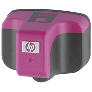 Cartucho de Tinta Orignal 02, Color Magenta, HP C8772WL