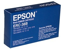 Cinta de Impresón Negra, Matricial, EPSON ERC-38B