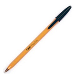 Pluma (Bolígrafo), Modelo Precisión, Color Negro, Punta Fina (0.8 Milímetros), BIC F-290NPF