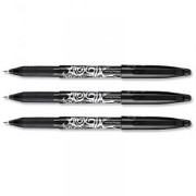 Pluma (Bolígrafo), Modelo Frixion, Borrable, Color Negro, Punta Fina (0.7 Milímetros), PILOT 31550