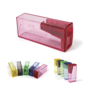 Sacapuntas Faber C/Deposito Fluo
