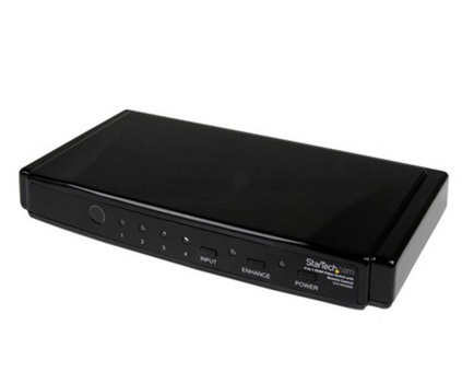 Switch de Vídeo HDMI, 1 Macho (Out), 4 Hembras (In), STARTECH VS410HDMIE