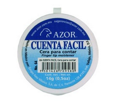 Cuenta Fácil Antibacterial, Cera Antiderrapante, 14 Gramos, AZOR 64