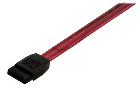 Cable de Datos SATA - SATA, 7 Pines, Color Rojo, MANHATTAN 340700