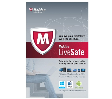 Antivirus McAfee Live Safe