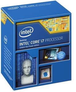 Procesador Intel Core i7-4790 a 3.6 GHz, 8MB Caché, 84W, 22Nm, Socket 1150