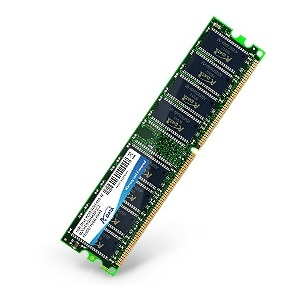 Memoria RAM DDR DIMM, PC-3200 (400MHz), 1GB, 2.5V, CL2.5, ADATA AD1U400A1G3-S