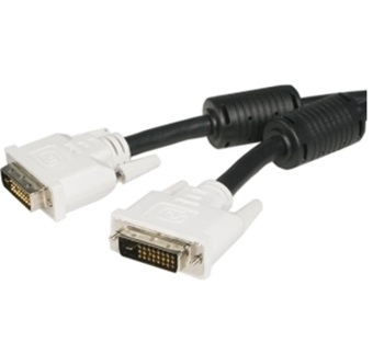 Cable de Video DVI-D - DVI-D (M- M), Color Negro, Longitud 3.0 Metros, STARTECH DVIDDMM10