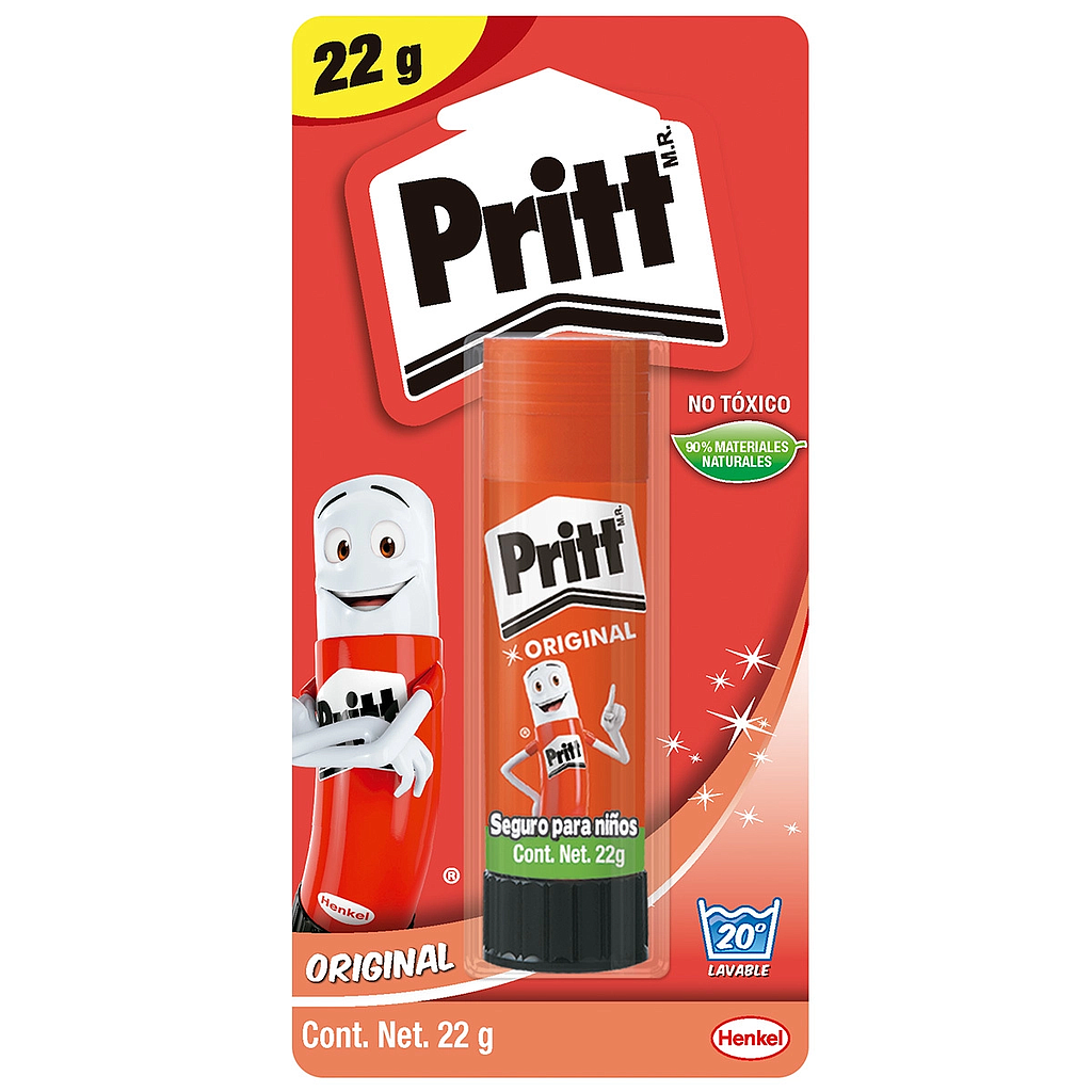 Lápiz Adhesivo PRITT, 22 gr, 1 Pieza, HENKEL 1647813