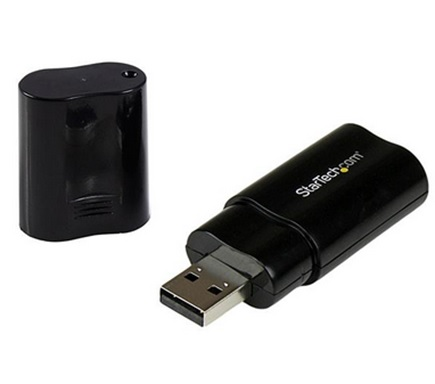 Tarjeta de Sonido Externa Startech, USB a Estéreo