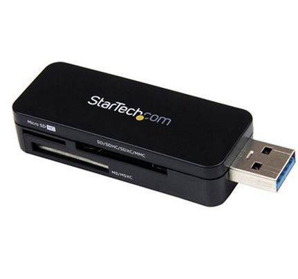 Lector y Grabador Externo de Tarjetas, USB 3.0, 15 en 1, Hasta 5 Gbps, STARTECH FCREADMICRO3