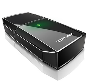 Adaptador USB - WiFi, Doble Banda (Hasta 600 Mbps), Color Negro, TP-LINK ARCHER T2U