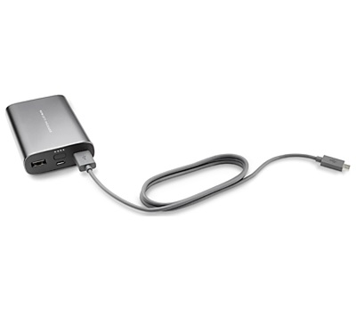 Batería Portátil Recargable (PowerBank) Power Pack 7500 PP, Dual Micro USB, 7500 Mah, HP G4H08AA#ABA