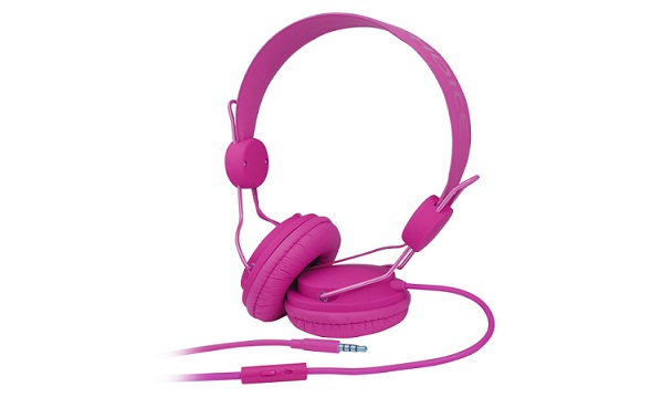 Audífonos ON-EAR Solids C / Micrófono Rosa