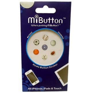 Paquete de 7 Stickers para Botón de Inicio para iPhone, iPad. MiButton-Apple -MajorLeague