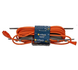 Extensión Eléctrica VOLTECK, Uso Rudo, Longitud 10 Metros, Calibre 16 AWG, TRUPER ER-10X16