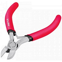 Pinza Miniatura Corte Diagonal 4", Pretul, TRUPER PMP-CD4