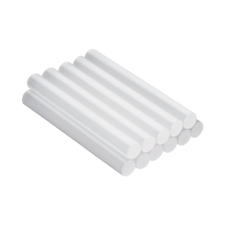 Barras de Silicón de Repuesto de 4" x 1/2" para Pistola Eléctrica PIPE-1/2, 12 Barras, TRUPER REP-PIPE-1/2