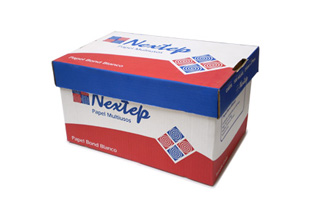 Caja de Papel Bond Tamaño Carta, Color Blanco, 75 Gramos, Blancura 92%, Contenido 10 Remas de 500 Hojas C/U, NEXTEP NEXTEPCARTA