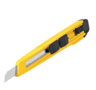 Cutter (Cortador) PRETUL, Plástico, 5" (127mm), TRUPER CUT-5PB