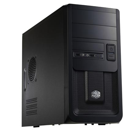 Gabinete Cooler Master Elite 343micro ATX Negro Sin Fuente RC-343-KKN4