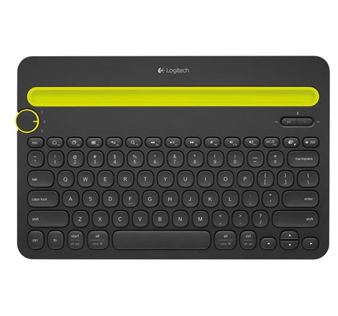 Teclado Inalámbrico (Bluetooth) Modelo K480, Español, Color Negro, Multi-Dispositivos, LOGITECH 920-006346
