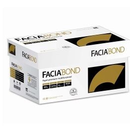 Papel Multifuncional Facia Bond Doble Carta Blanco de 75 Gr, 2500 Hojas