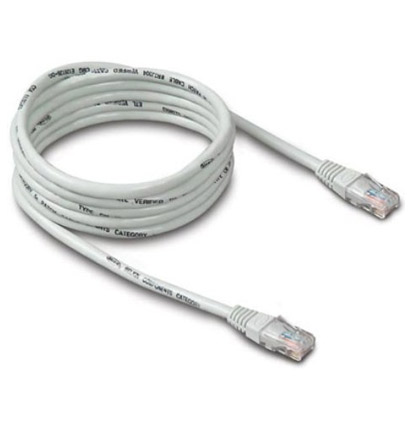 Cable de Red (Patch Cord), Cat 6, RJ45 - RJ45 (M-M), 3.0 Metros, Color Gris, NACEB NA-310