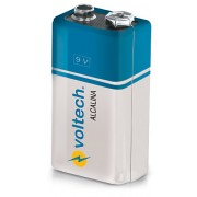 Pila Alcalina VOLTECK, 9V, 1 Pieza, TRUPER AL-9V
