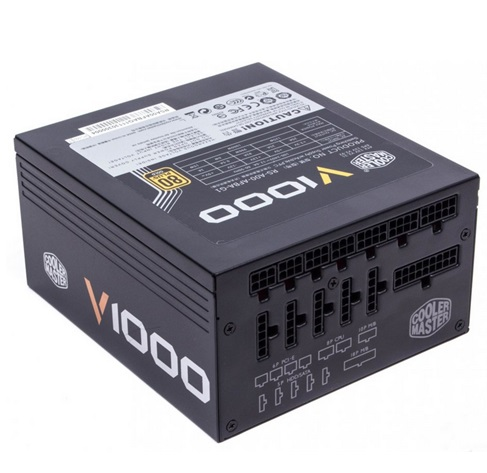Fuente de Poder Certificada Cooler Master Vanguard 1000W, ATX, 80 PLUS® Gold, 90% de Eficiencia, 135mm, RSA00-AFBAG1-US