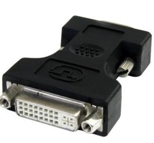 Adaptador de Video DVI-I - VGA (H-M), STARTECH DVIVGAFMBK