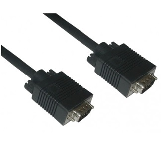 Cable VGA de Macho DB15 HD a Macho DB15 HD, Color Negro, 5 Metros, VCOM CG341-5.0