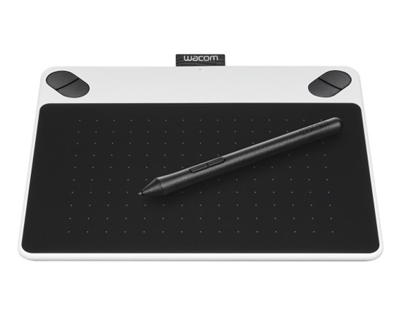 Wacom - Intuos Draw Creative Tableta táctil y lápiz pequeño - Blanco