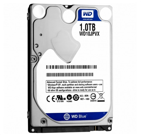 Disco Duro para Laptop Western Digital WD10JPVX 1TB 2.5'', SATA III, 6 Gbit/s, 5400RPM, 8MB Cache