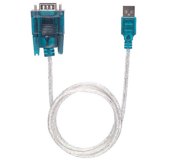 Cable Adaptador de USB Macho "A" a Serial DB9 Macho 1.2 Metros, VCOM CU804-1.2