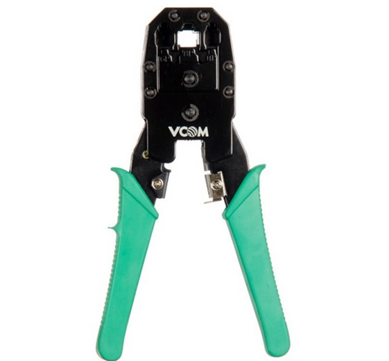 Pinza Ponchadora para RJ45, Rj11 y RJ12