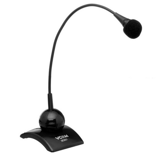 Micrófono para PC con Cuello Flexible