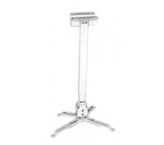 Soporte Universal para Videoproyector MULTIMEDIA Screens, de 43 a 65 cms, hasta 20 Kgs, blanco