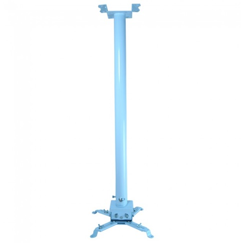 Soporte Universal para Videoproyector MULTIMEDIA Screens, Telescopio 75-160 cms, tipo araña, Blanco