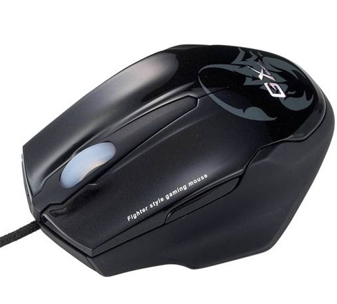 Gaming Mouse Óptico Genius Maurus, Alámbrico, USB, 3500DPI, Negro (31010128101)