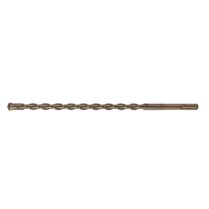 Broca de Acero, Para Concreto, SDS Plus, 1/2" (13 mm) x 12" (300 mm), Con Sistema Directo de Inserción, TRUPER BS-1/2X12