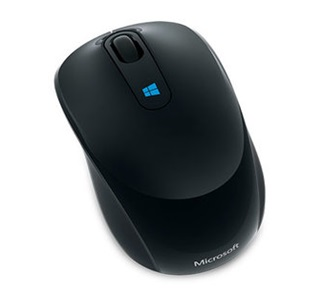 Ratón Inalámbrico Microsoft Sculpt Mobile Mouse BlueTrack,  USB 2.0, Negro, 43U-00001