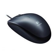 Ratón (Mouse) Óptico Modelo M100, Alámbrico (USB), Hasta 1000 DPI, Color Negro, LOGITECH 910-001601