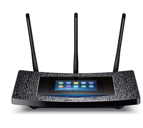 Router Inalámbrico Gigabit con Pantalla Táctil AC1900, Doble Banda (2.4GHz y 5GHz), 4 Puertos LAN 10/100/1000Mbps, 1 Puerto WAN 10/100/1000Mbps, 1 Puerto USB 3.0, 1 Puerto USB 2.0, Pantalla Capacitiva de 4.3”, Resolución 128 ppi, 3 Antenas Desmontables, TP-LINK Touch P5
