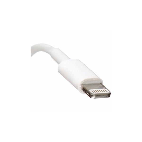 Cable Lightning a USB, 1 Metro, Color Blanco, VCOM CU231-S-1.0