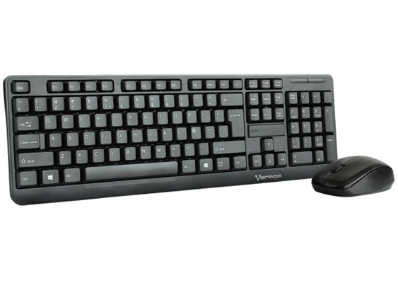 Teclado y Ratón (Mouse), Español, 104 Teclas / 4 Botones, Inalámbricos (USB), VORAGO KM-302