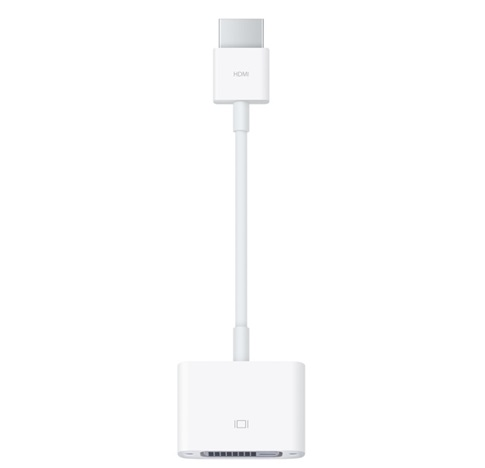 Adaptador HDMI - DVI-D, APPLE MJVU2AM/A
