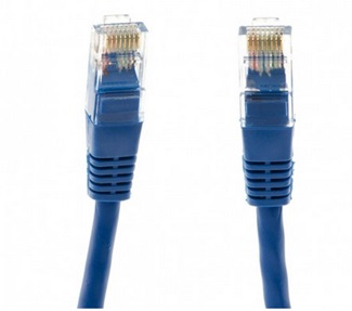  Cable Patch Cord UTP Cat. 5E .50CCA, Color Azul, 1.5 Metros, VCOM NP511B-L-1.5