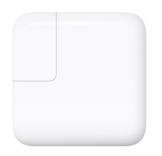 Adaptador de Corriente (Cargador / Eliminador), USB-C (Tipo C), 29 W, APPLE MJ262LZ/A